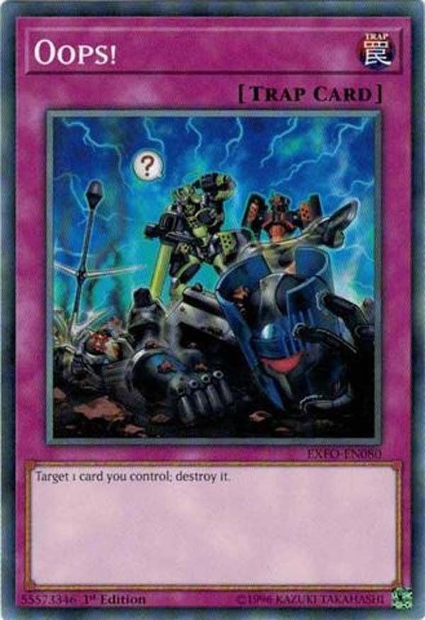 Image for Oops! (EXFO-EN080) (EXFO) - YuGiOh