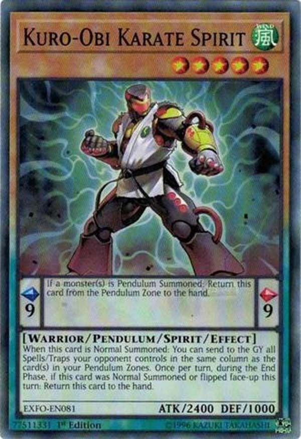 Image for Kuro-Obi Karate Spirit (EXFO-EN081) (EXFO) - YuGiOh