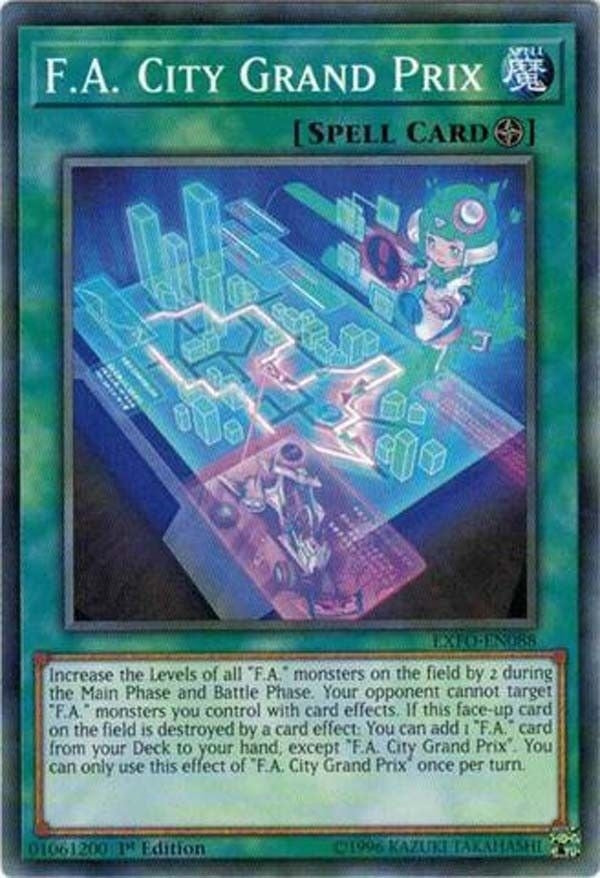 Image for F.A. City Grand Prix (EXFO-EN088) (EXFO) - YuGiOh