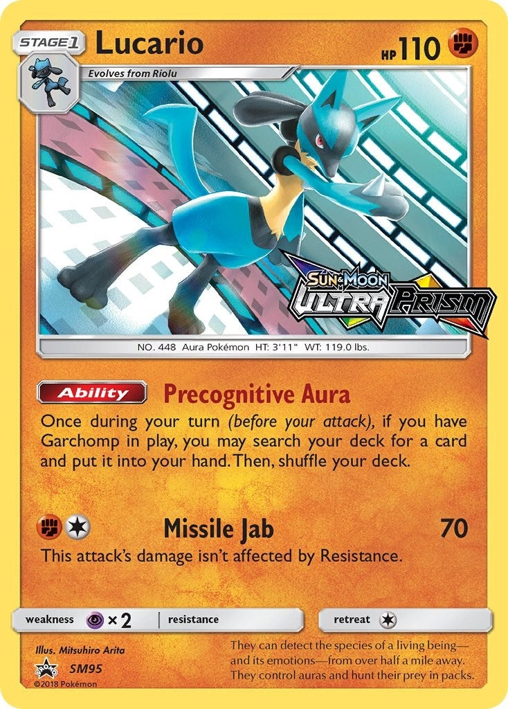 Image for Lucario - SM95 (Prerelease) (SM95) (SMP) - Pokemon
