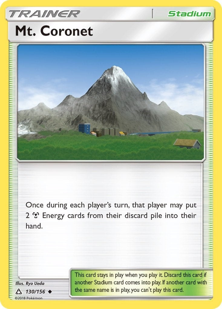 Image for Mt. Coronet (130/156) (SM05) - Pokemon