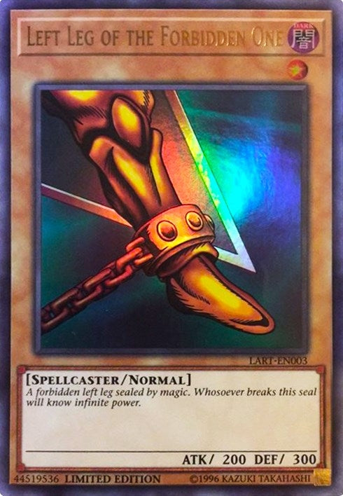 Image for Left Leg of the Forbidden One (LART-EN003) (LART) - YuGiOh