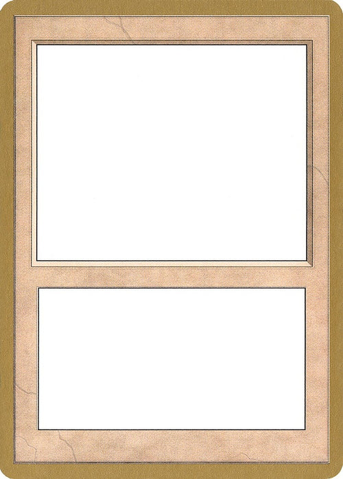 Image for 1996 World Championship Blank Card (World Championship Decks) - Magic: The Gathering