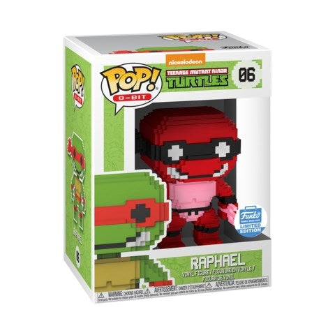Image for Teenage Mutant Ninja Turtles: Raphael (Neon) (8-Bit) (Limited Edition) (Funko Shop Exclusive) - Funko