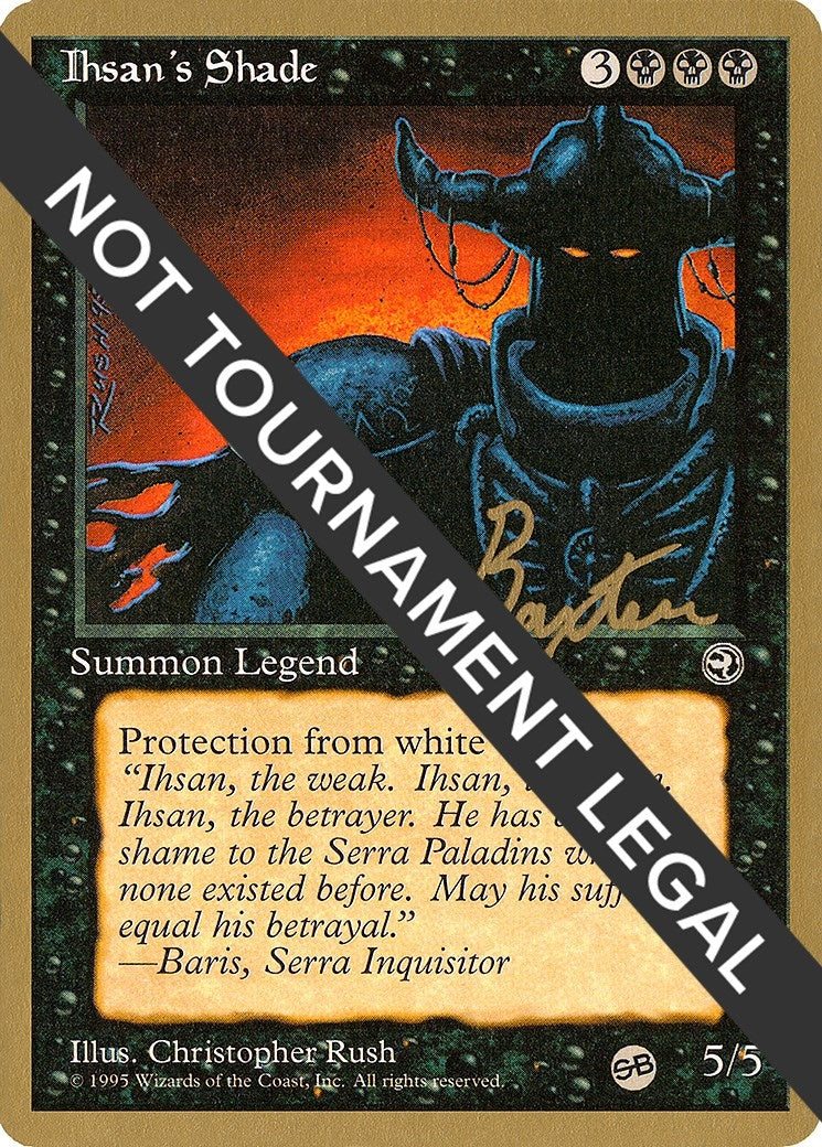 Image for Ihsan's Shade - 1996 George Baxter (HML) (SB) (World Championship Decks) - Magic: The Gathering