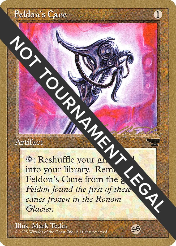 Image for Feldon's Cane - 1996 Leon Lindback (CHR) (SB) (World Championship Decks) - Magic: The Gathering
