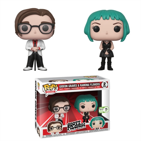 Image for Scott Pilgrim vs. the World: Gideon Graves & Ramona Flowers 2-Pack (2018 ECCC Exclusive) - Funko