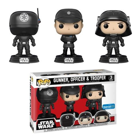 Image for Star Wars: Gunner, Officer & Trooper 3-Pack (Bobble-Head) - Funko