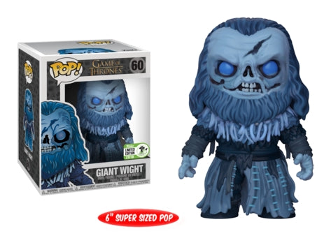 Image for Game of Thrones: Giant Wight Super Sized 6" (2018 ECCC Exclusive) - Funko