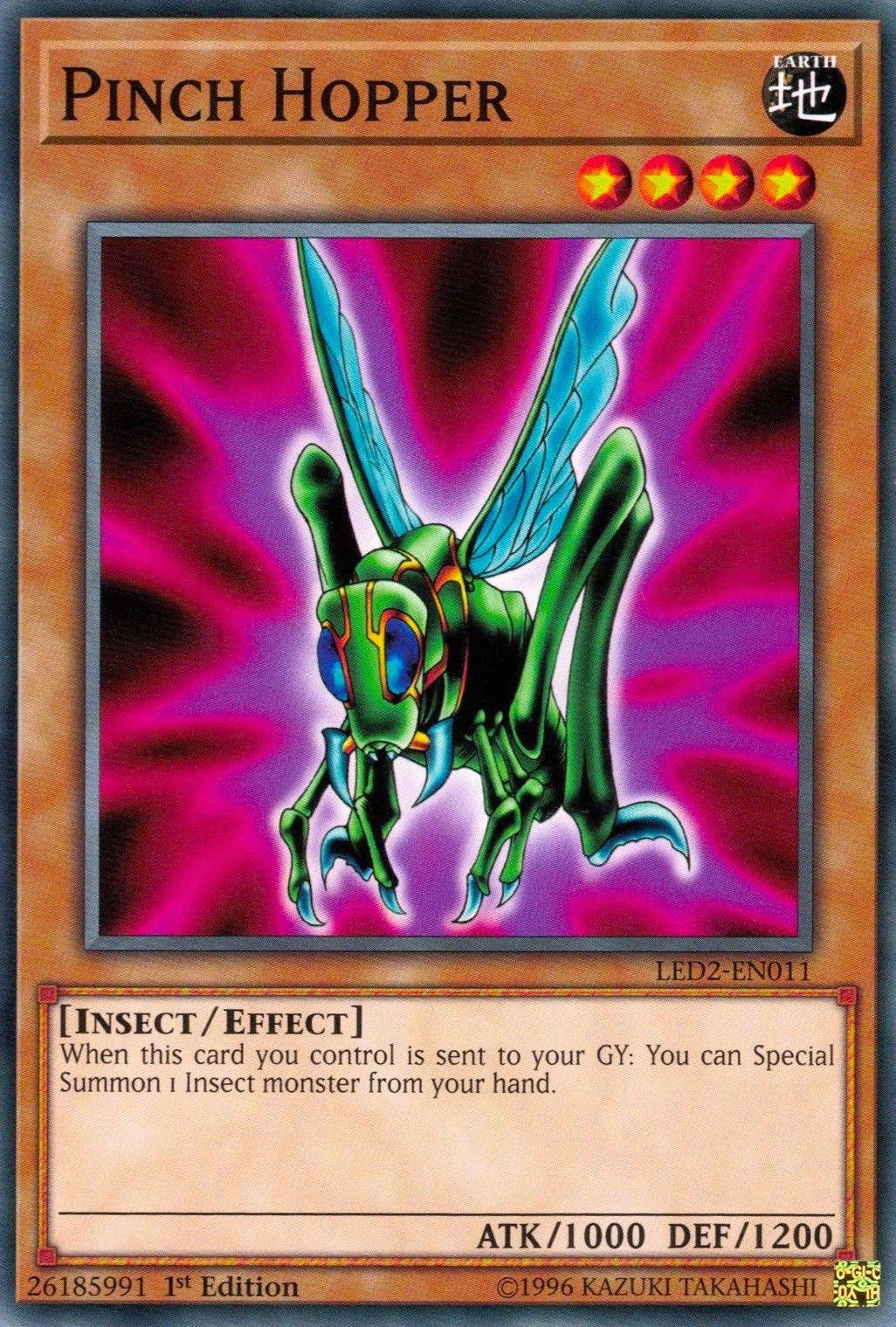 Image for Pinch Hopper (LED2-EN011) (LDAM) - YuGiOh