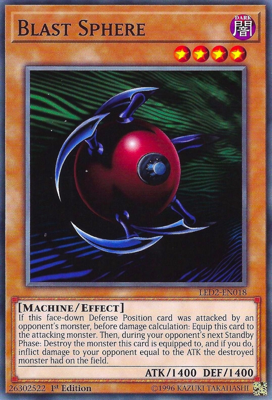 Image for Blast Sphere (LED2-EN018) (LDAM) - YuGiOh