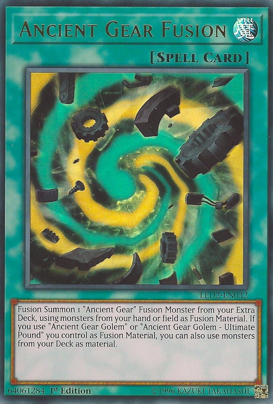 Image for Ancient Gear Fusion (LED2-EN032) (LDAM) - YuGiOh