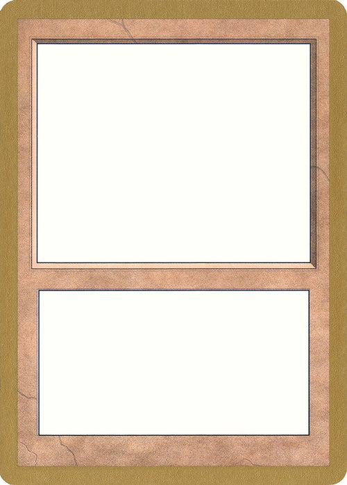 Image for 1997 World Championship Blank Card (World Championship Decks) - Magic: The Gathering