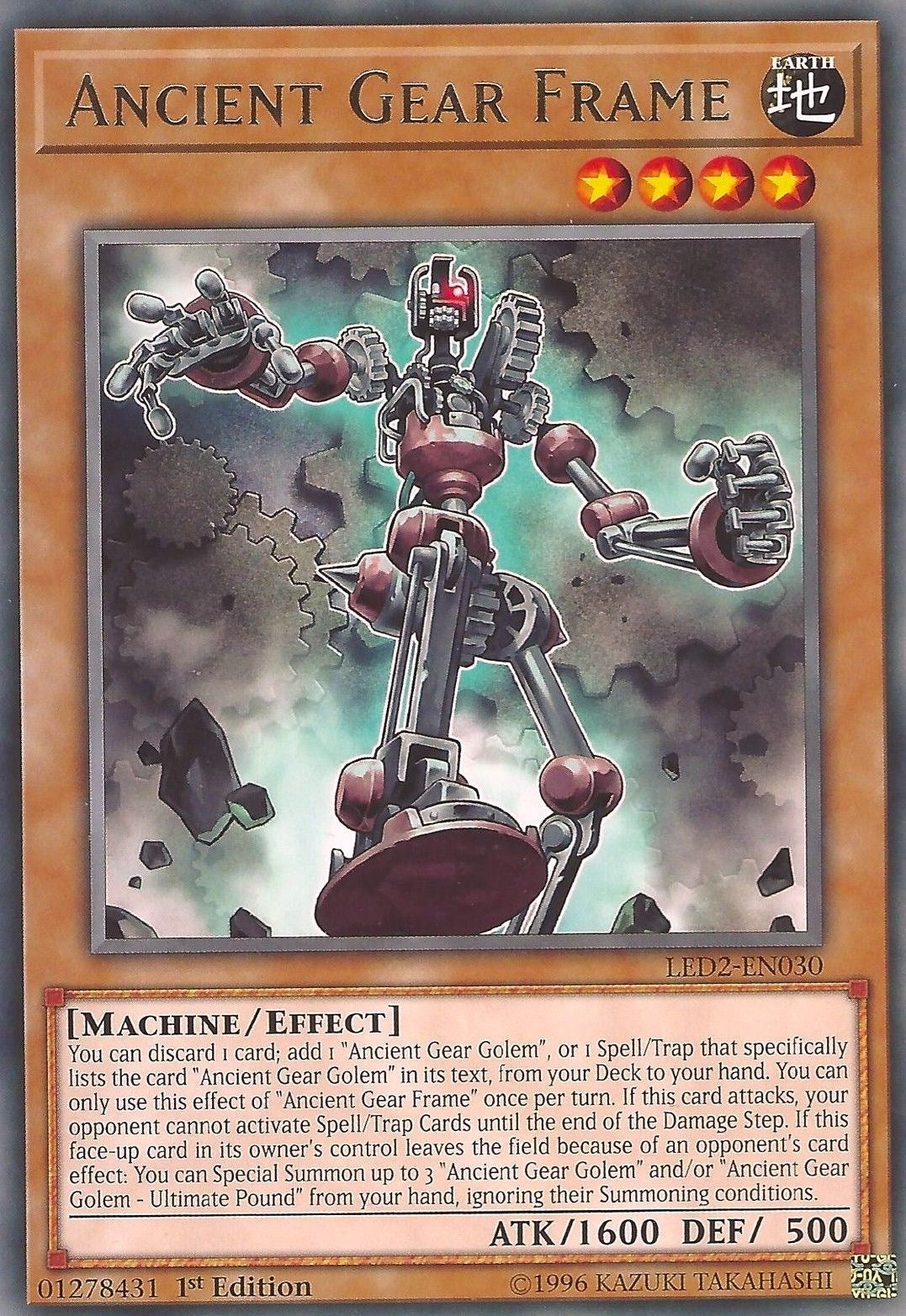 Image for Ancient Gear Frame (LED2-EN030) (LDAM) - YuGiOh