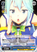 Image for "Heaven is A Dreamy Place?" Aqua (KS/W49-TE16 TD) (KonoSuba) - Weiss Schwarz
