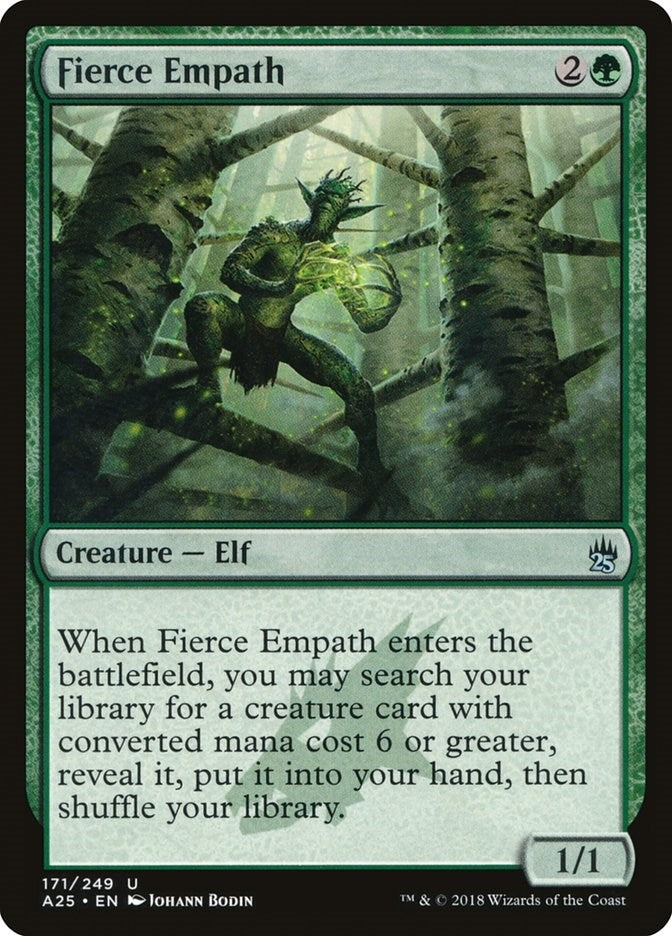 Image for Fierce Empath (171) (Masters 25) - Magic: The Gathering