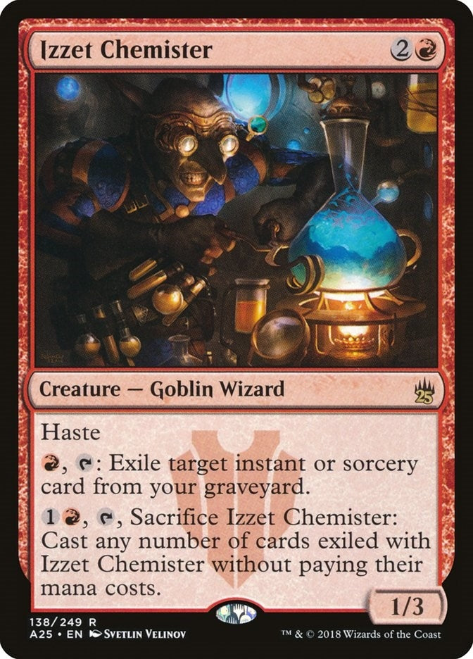 Image for Izzet Chemister (138) (Masters 25) - Magic: The Gathering