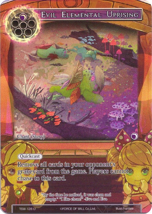 Image for Evil Elemental Uprising (Full Art) (TSW-128) (The Time Spinning Witch) - Force of Will
