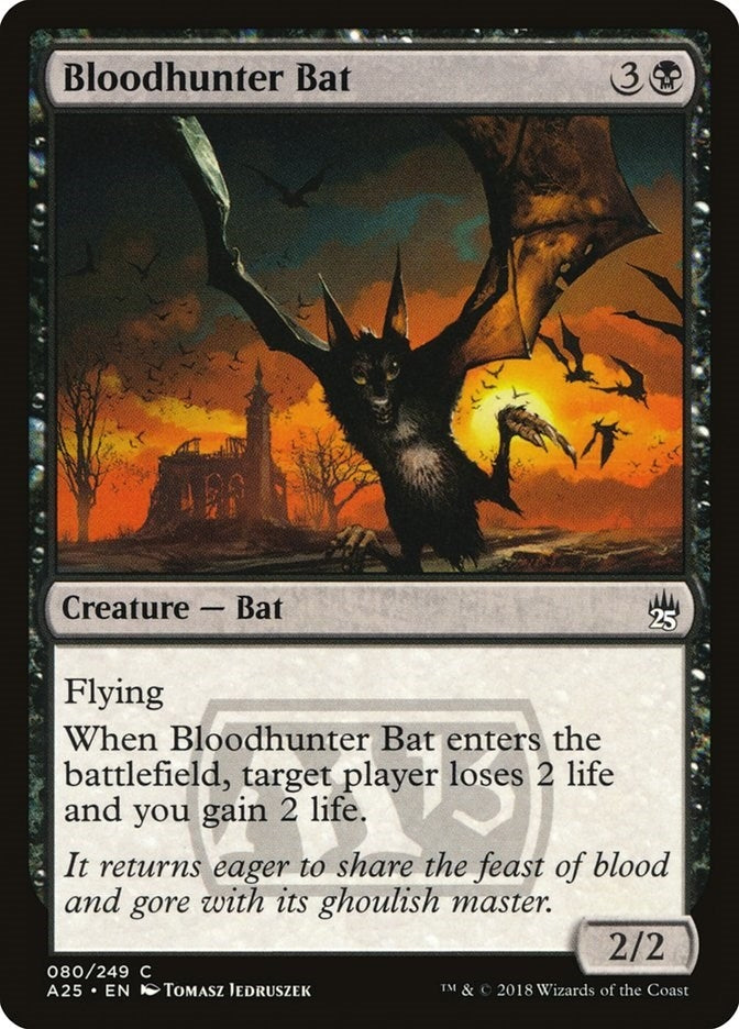 Image for Bloodhunter Bat (80) (Masters 25) - Magic: The Gathering