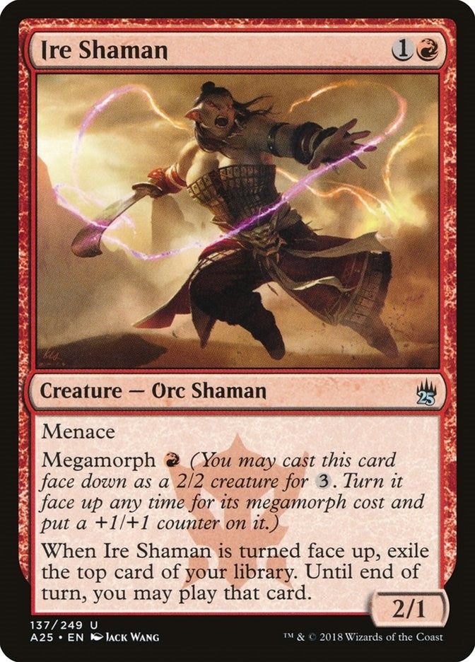 Image for Ire Shaman (137) (Masters 25) - Magic: The Gathering