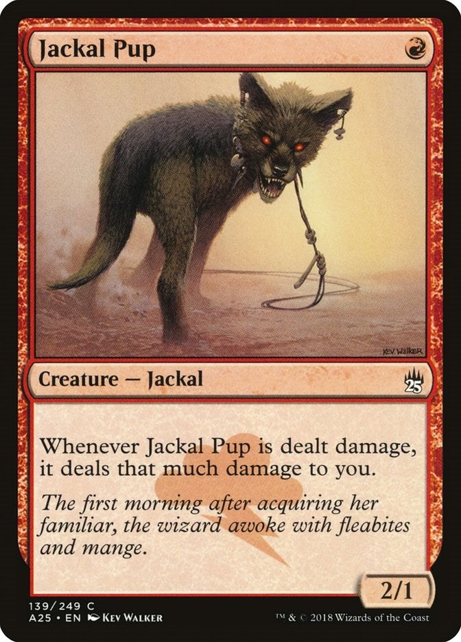 Image for Jackal Pup (139) (Masters 25) - Magic: The Gathering