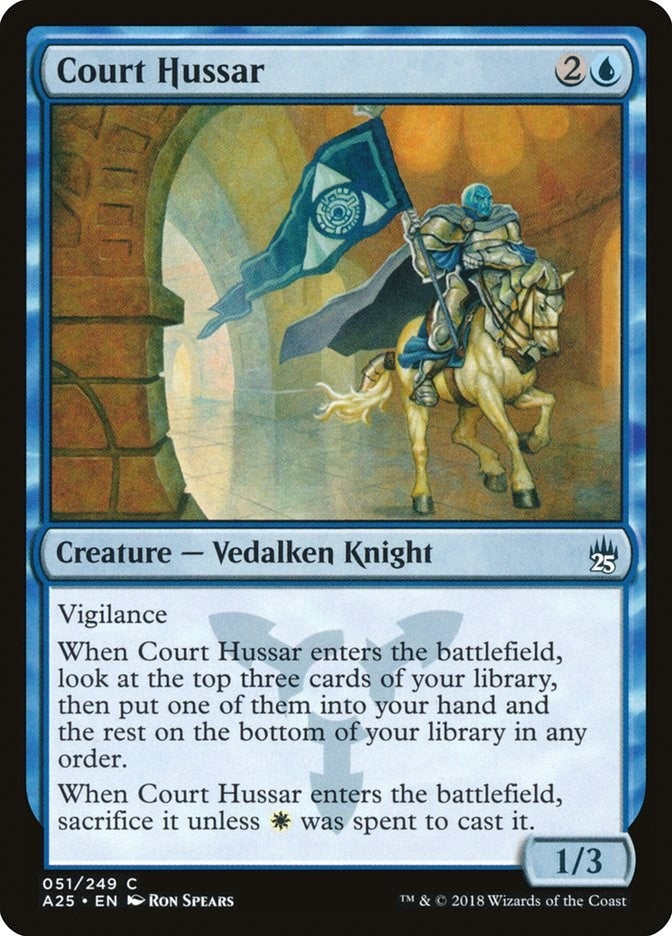 Image for Court Hussar (51) (Masters 25) - Magic: The Gathering