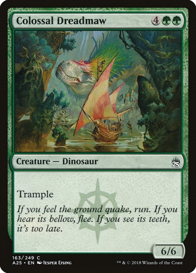 Image for Colossal Dreadmaw (163) (Masters 25) - Magic: The Gathering