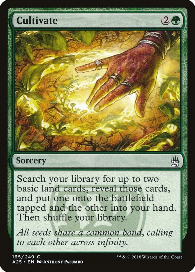Image for Cultivate (165) (Masters 25) - Magic: The Gathering