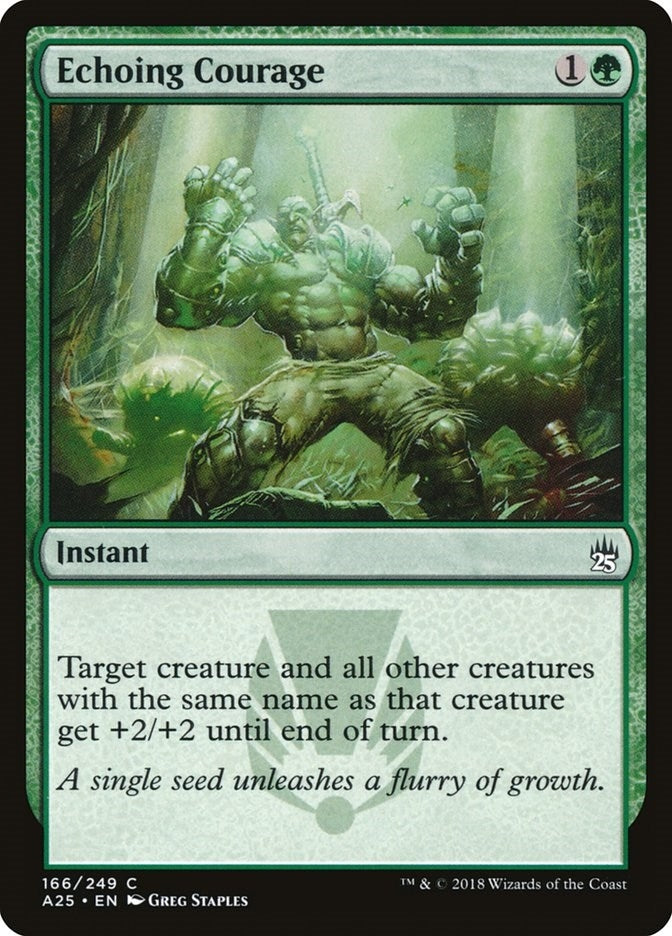 Image for Echoing Courage (166) (Masters 25) - Magic: The Gathering