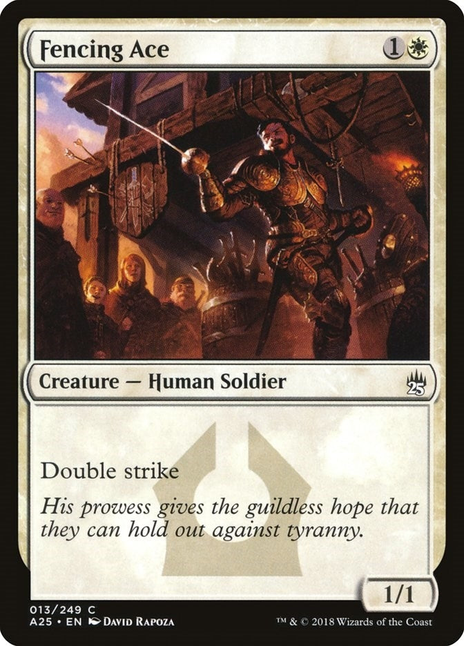 Image for Fencing Ace (13) (Masters 25) - Magic: The Gathering