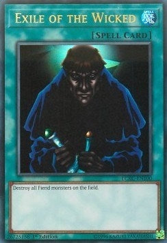 Image for Exile of the Wicked (LCKC-EN100) (LC06) - YuGiOh