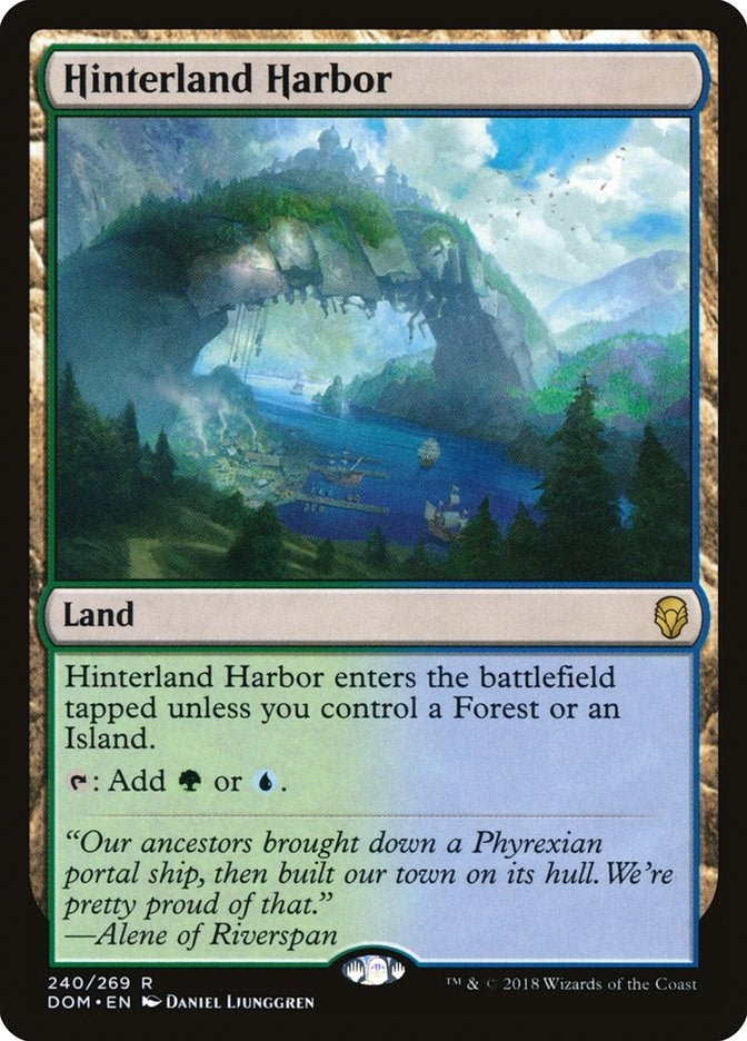 Image for Hinterland Harbor (240) (Dominaria) - Magic: The Gathering