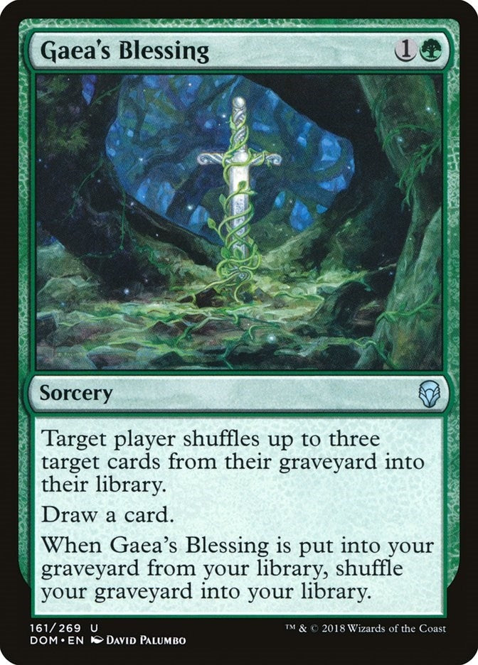 Image for Gaea's Blessing (161) (Dominaria) - Magic: The Gathering