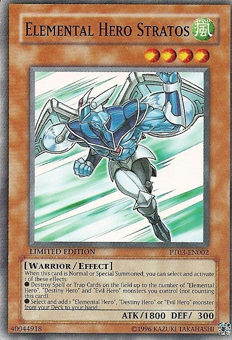 Image for Elemental HERO Stratos (PT03-EN002) (PTP-EU) - YuGiOh
