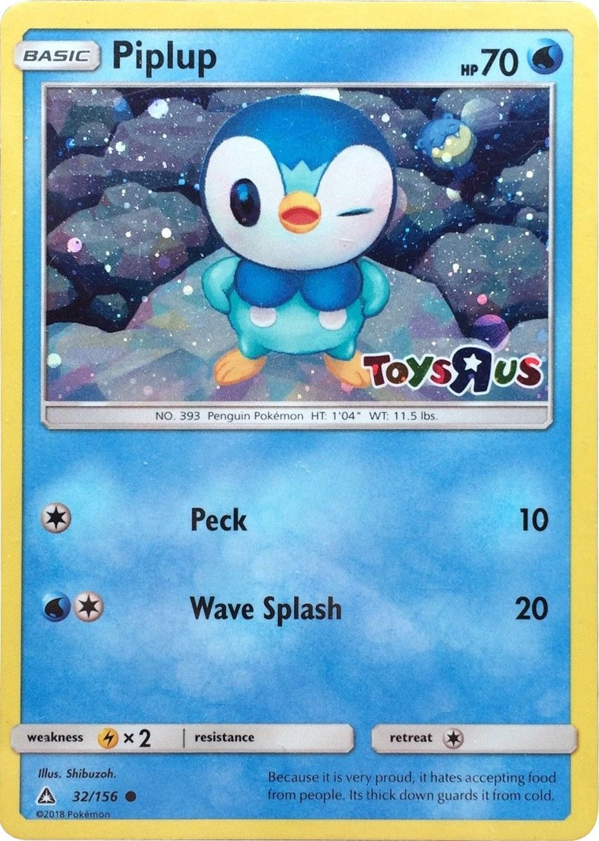 Image for Piplup - 32/156 (Toys R Us) (032/156) (MCAP) - Pokemon