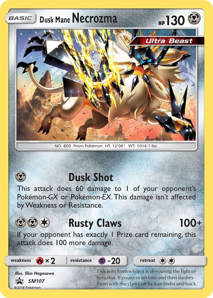 Image for Dusk Mane Necrozma - SM107 (SM107) (SMP) - Pokemon