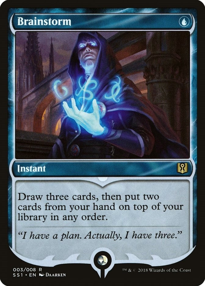 Image for Brainstorm (3) (Signature Spellbook: Jace) - Magic: The Gathering