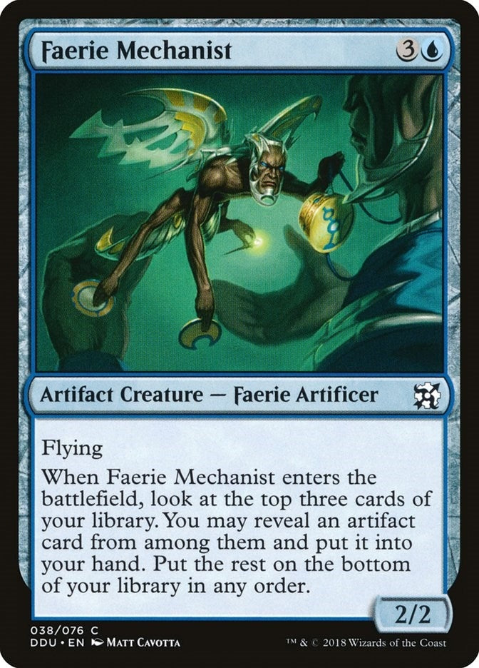 Image for Faerie Mechanist (38) (Elves vs. Inventors) - Magic: The Gathering