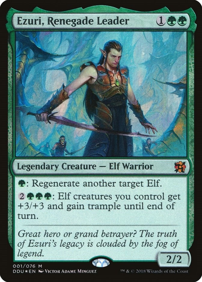 Image for Ezuri, Renegade Leader (1) (Elves vs. Inventors) - Magic: The Gathering