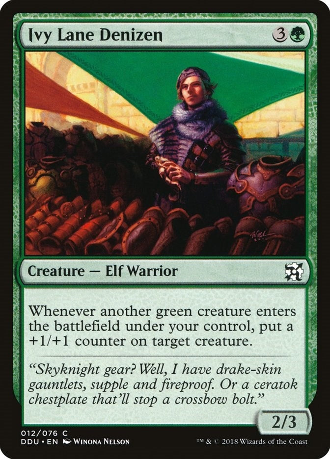 Image for Ivy Lane Denizen (12) (Elves vs. Inventors) - Magic: The Gathering