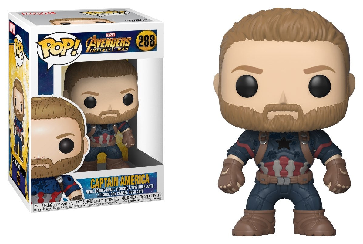 Image for Avengers: Infinity War: Captain America (Bobble-Head) - Funko