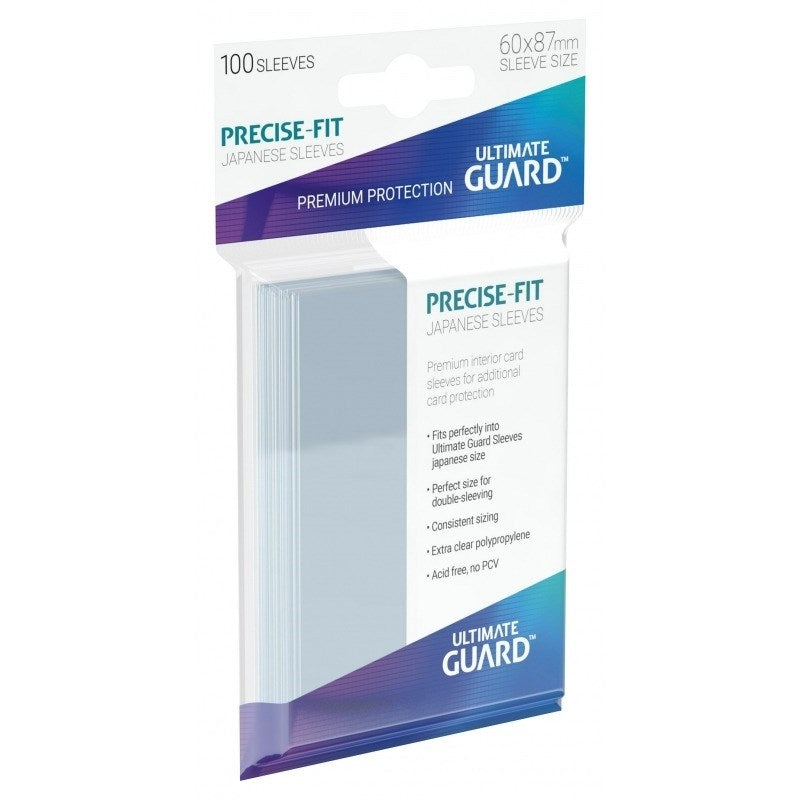 Image for Precise-Fit Japanese Size Sleeves (100-Pack) - Card Sleeves