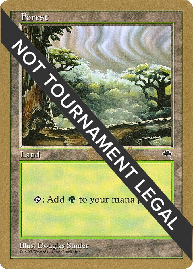 Image for Forest (Cloudy) - 1998 Brian Selden (TMP) (World Championship Decks) - Magic: The Gathering