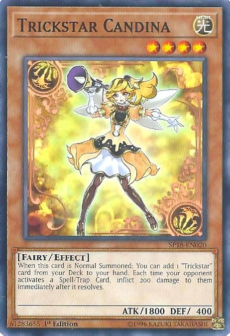 Image for Trickstar Candina (SP18-EN020) (SPV) - YuGiOh