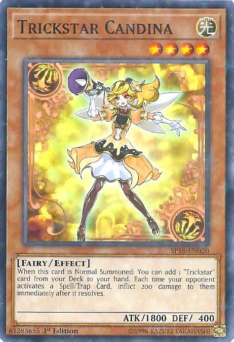 Image for Trickstar Candina (Starfoil) (SP18-EN020) (SPV) - YuGiOh