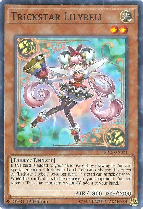 Image for Trickstar Lilybell (Starfoil) (SP18-EN021) (SPV) - YuGiOh