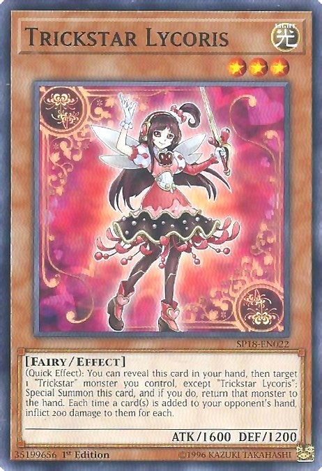 Image for Trickstar Lycoris (SP18-EN022) (SPV) - YuGiOh