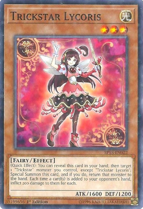 Image for Trickstar Lycoris (Starfoil) (SP18-EN022) (SPV) - YuGiOh