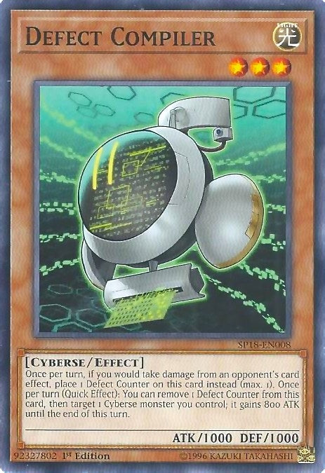 Image for Defect Compiler (SP18-EN008) (SPV) - YuGiOh