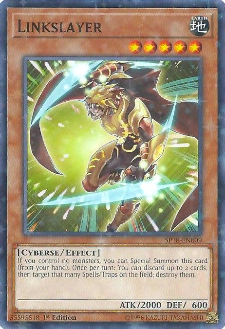 Image for Linkslayer (Starfoil) (SP18-EN009) (SPV) - YuGiOh